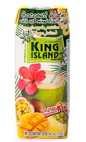 Кокосовая вода с фруктовым соком (ананас, маракуйя, манго) King Island, 250 мл