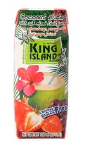 Кокосовая вода с фруктовым соком (клубника, гранат, виноград) King Island, 250 мл
