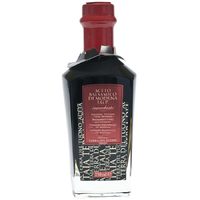 Уксус бальзамический из Модены состаренный (Черная этикетка) Acetaia Terra del Tuono IGP в стеклянной бутылке, 250 мл