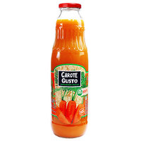 Морковный нектар Carote Gusto в стеклянной бутылке, 750 мл