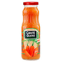 Морковный нектар Carote Gusto в стеклянной бутылке, 250 мл