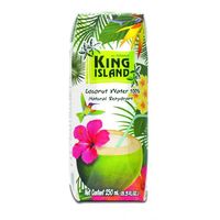 100% Кокосовая вода (Coconut water) без сахара King Island, 330 мл