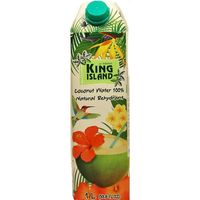 100% Кокосовая вода (Coconut water Amarica) без сахара King Island, 1000 мл