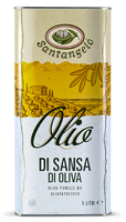 Масло оливковое рафинированное санса Сантанжело Verdeoro в жестяной банке, 5 л